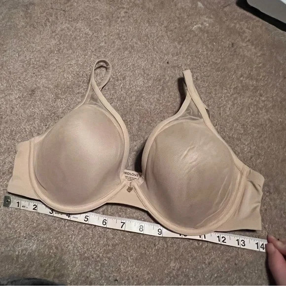 ThirdLove Classic 24/7 Contour Plunge Bra Tupe tan 36D - Picture 9 of 10